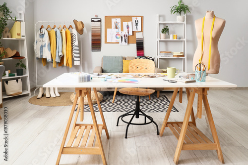 Interior of fashion designe...