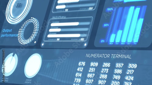 Financial stock market chart and candlestick data trends with investment analytics for trading and portfolio management.