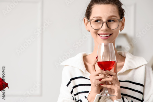 Beautiful young happy woman...