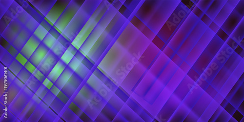 Abstract digital geometrical pattern. Horizontal orientation.  Blurred texture with glass effect eps10