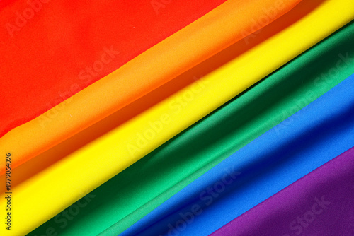 LGBT flag as background, cl...