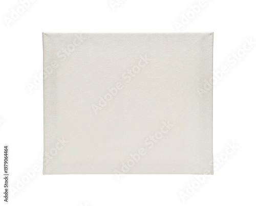 Blank white canvas for painting, drawing, or graphic design projects