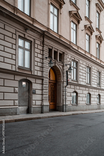 Photography Glama Stan old historic city of Stockholm, Sweden
