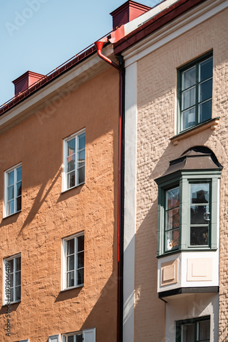 Canvas Print Gamla Stan old city in Stockholm, Sweden