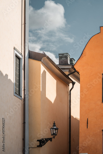 Photography Gamla Stan, Stockholm old city in Sweden