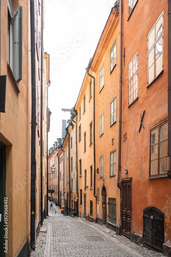 Canvas Print Gamla Stan, Stockholm old city in Sweden