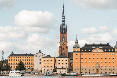 Photography Gamla Stan old city in Stockholm, Sweden
