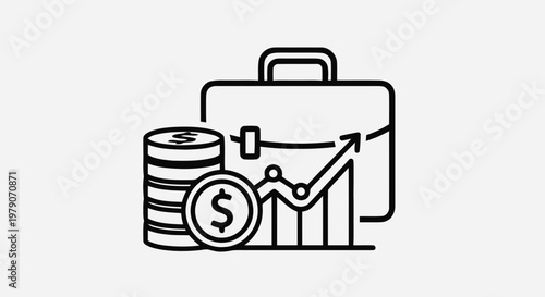 suitcase icon vector illustration