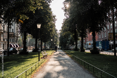Photography Glama Stan old historic city of Stockholm, Sweden