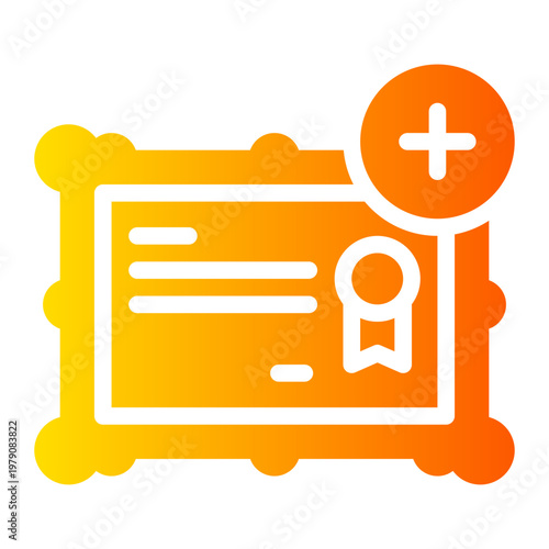 add gradient icon