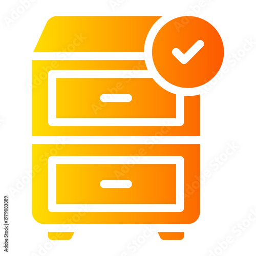 drawer gradient icon