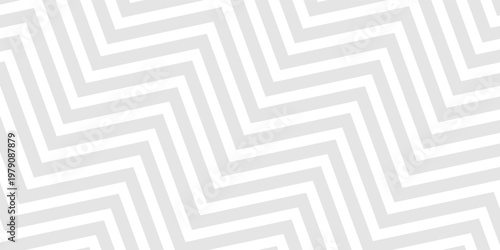 Simple minimal diagonal wavy lines pattern. Vector seamless texture with thick waves, curvy stripes. Simple abstract grey shapes on transparent background.