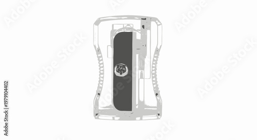 close up of a pencil sharpener