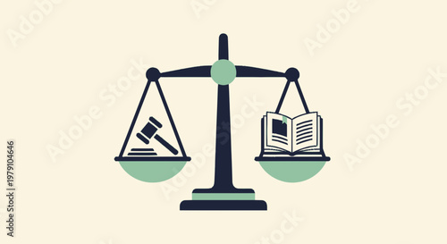 scales of justice with a cross