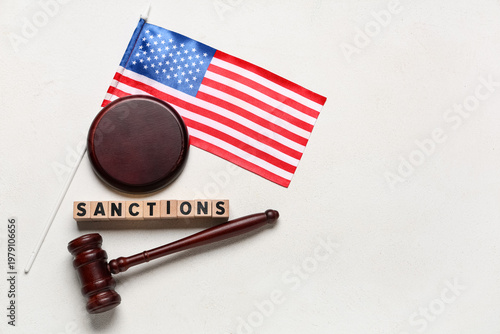 Word SANCTIONS with judge's...