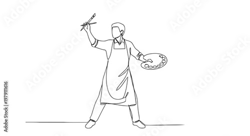 young man with a sword