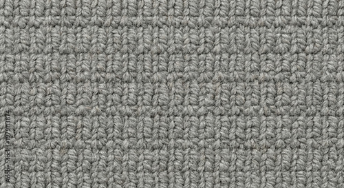 Gray woven fabric texture background