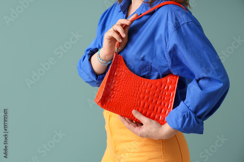 Beautiful young fashionable...