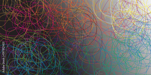 2d illustration. Abstract geometric pattern. Modern art drawing. Digital texture.