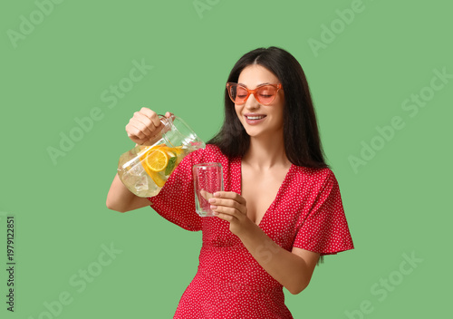 Beautiful young happy woman...