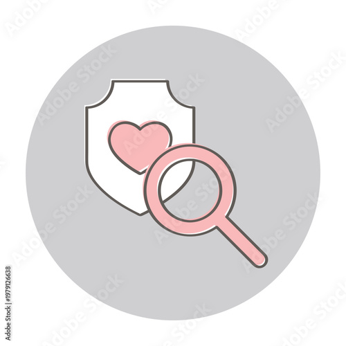 保険の補償内容をチェックするイラスト