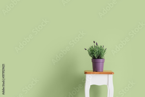 Lavender flowers on table n...