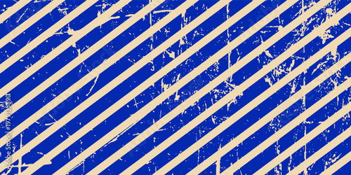 blue stripes on white background. Striped diagonal pattern Vector illustration of Seamless background Christmas or winter theme Background with slanted lines