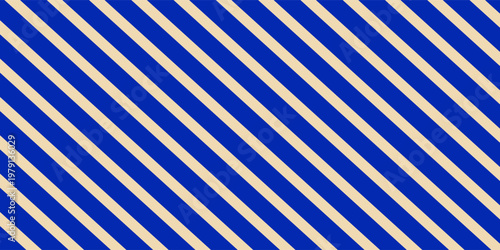 blue stripes on white background. Striped diagonal pattern Vector illustration of Seamless background Christmas or winter theme Background with slanted lines