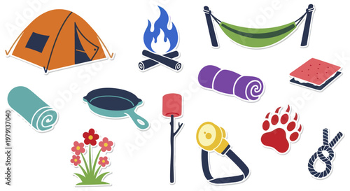 Collection of Camping Gear and Outdoor Essentials.