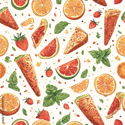 Pattern Food Design Very Cool