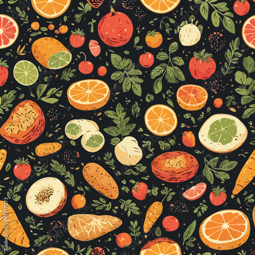 Pattern Food Design Very Cool