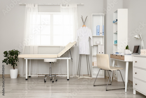 Interior of medical cabinet...