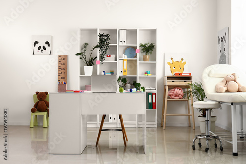 Interior of pediatrician's ...