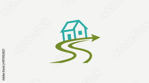 House On Winding Road Logo