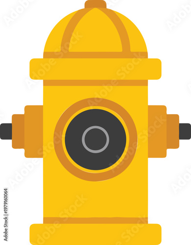 Minimalist vector illustration of an orange hot water bottle with a textured diagonal rib pattern representing heat therapy pain relief and winter comfor