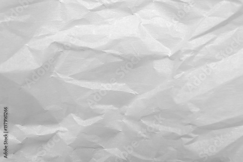 Texture of crumpled white p...