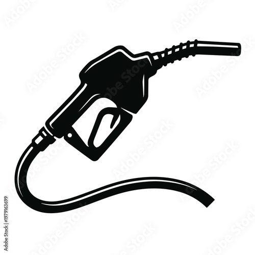gas pump nozzle illustration vector
