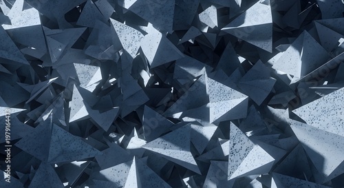 Abstract Geometric Triangle Background