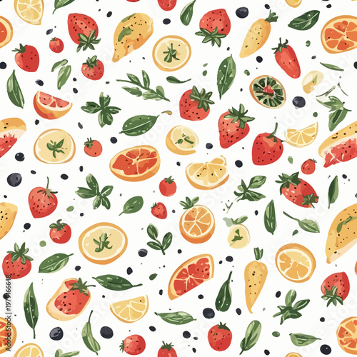 pattern food design very cool