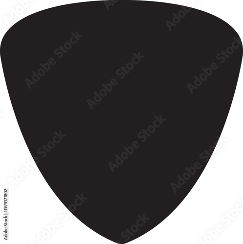 Guitar pick icon collection group flat line solid vector music instrument plectrum symbol design isolated on white background for app web logo ui pack editable stroke.