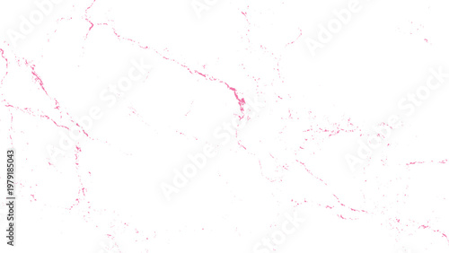 Pink marble texture with cracks and veins on white background elegant natural stone pattern