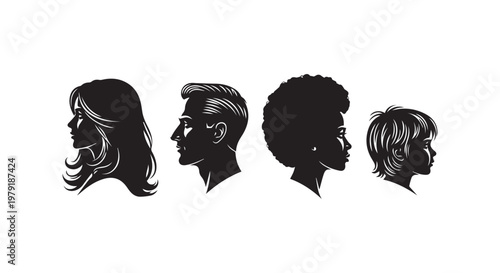 elegant black leather handbags arranged in a stylish row for fashion enthusiasts