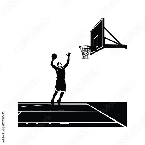 A determined skateboarder performing a high jump trick in a dynamic urban skate park setting