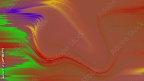 Abstract Colorful Fluid Swirl Motion Digital Artwork.