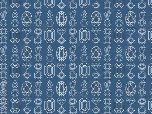 宝石のかわいい背景素材