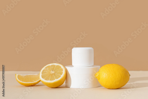 Composition with jars of co...