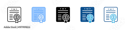 Grant icon multiple style and collection