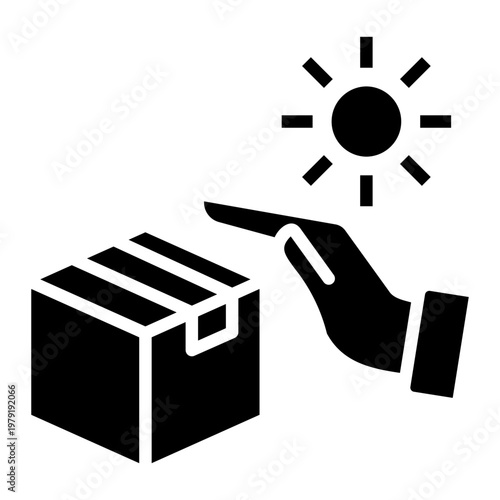 packaging Solid icon