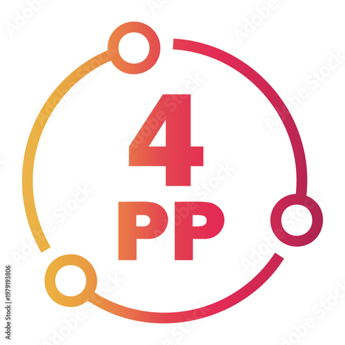 packaging Line Gradient Icon