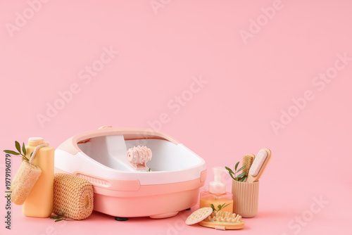 Massage foot bath, cosmetic...